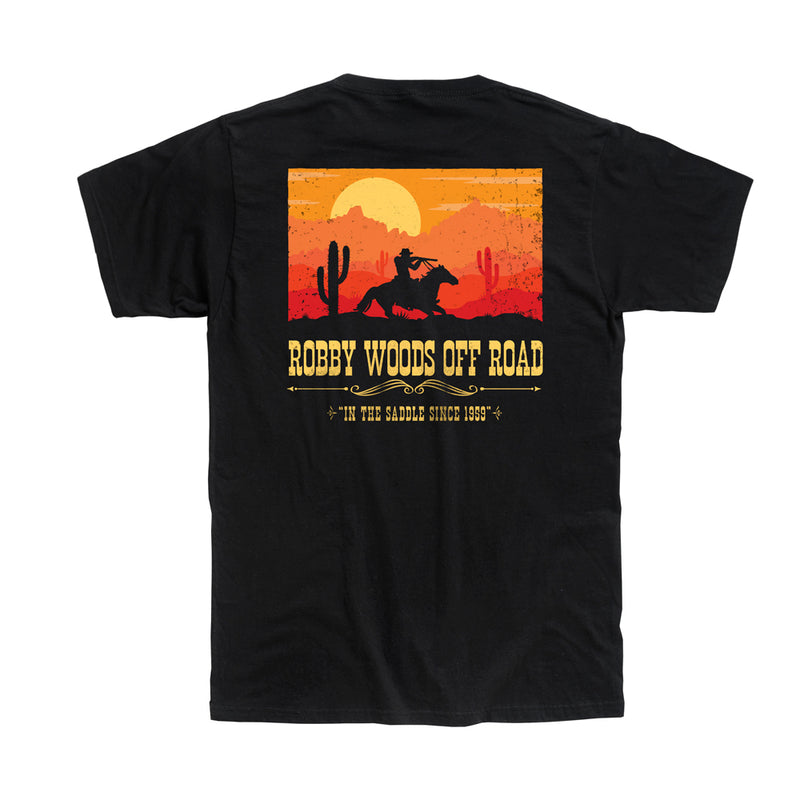 Robby Woods In the Saddle Shirt Back of Shirt