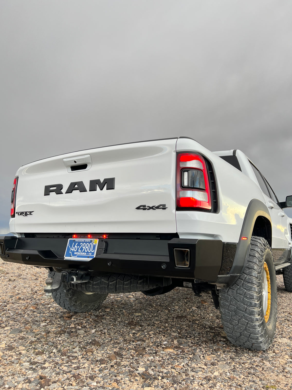 Ram Trx Rear Ram TRX Rear Bumper (stock replacement) – Robby Woods