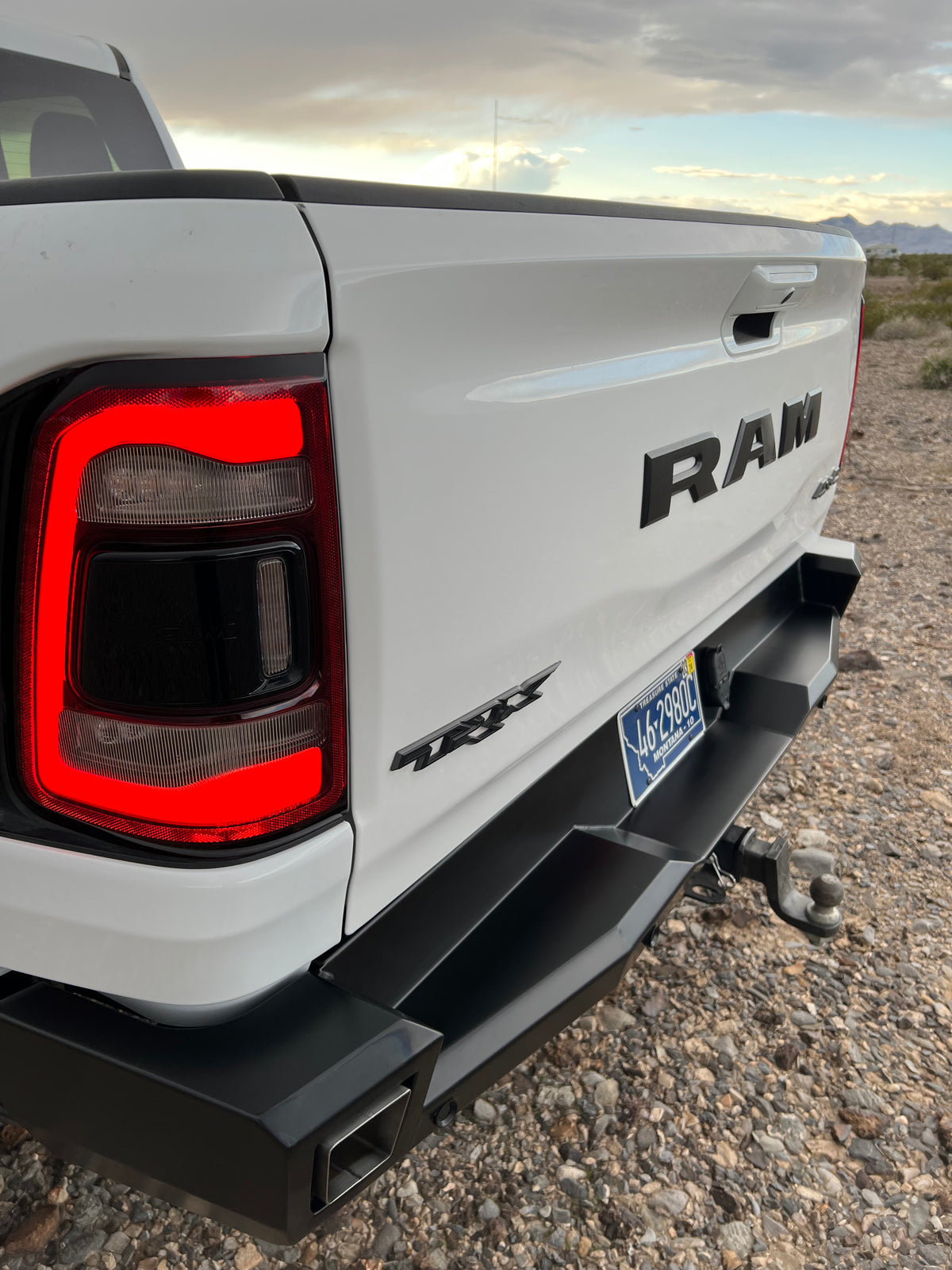 Ram Trx Rear Ram TRX Rear Bumper (stock replacement) – Robby Woods